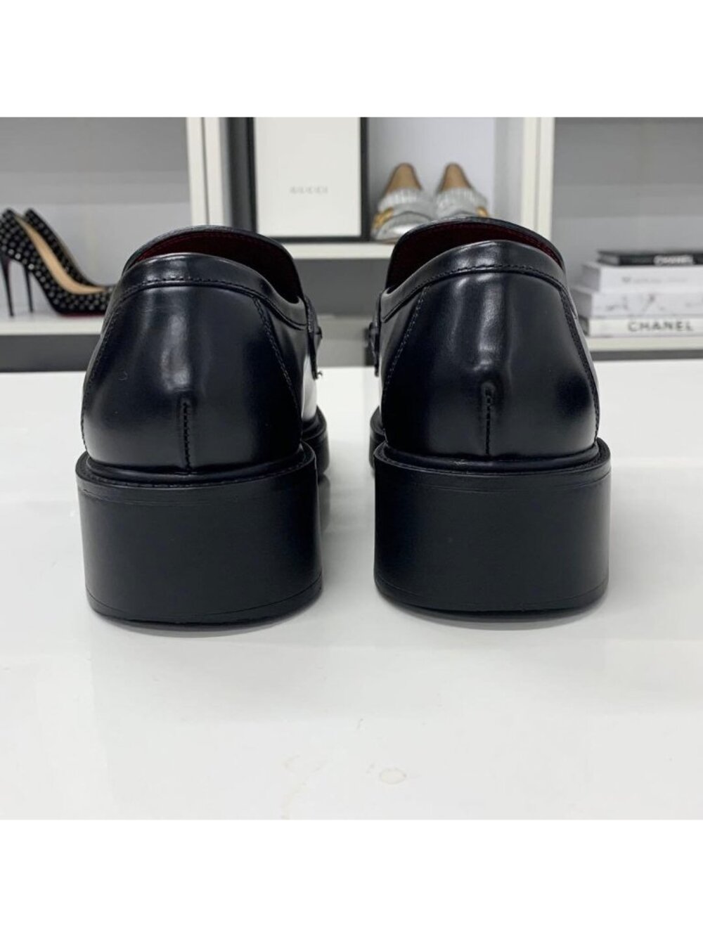 Gucci Horsebit Leather Loafers Black - Picture 6 of 10